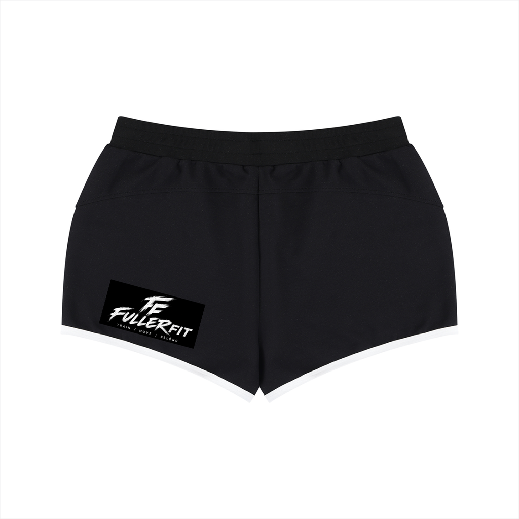 Women's Retro Contrast Binding Shorts