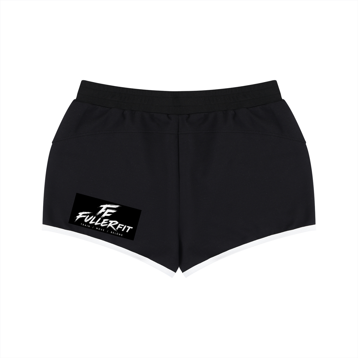 Women's Retro Contrast Binding Shorts