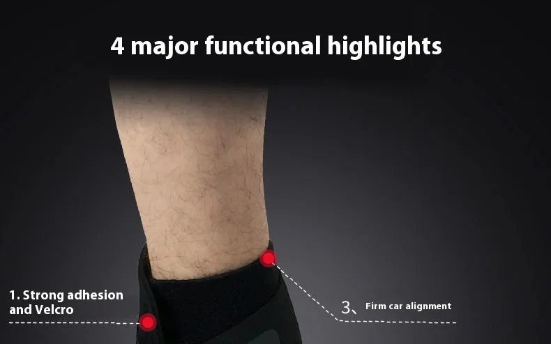 Elastic Ankle Support Brace for Sprain Recovery & Joint Fixation, Breathable Anti-Sprain Ankle Sleeve Protector for Men Women Fi