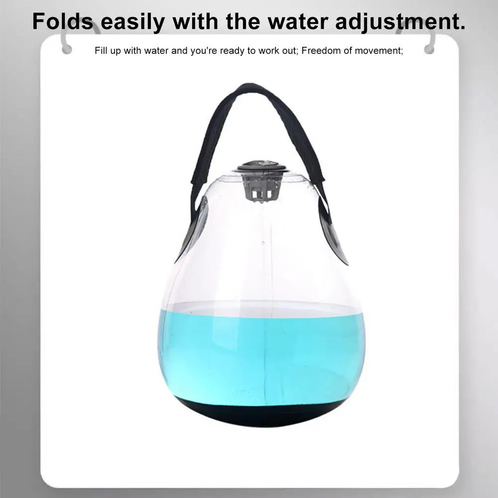 Fitness Inflatable Water Kettlebell Weighted Aqua Ball Workout Lifting Kettle Deep Squat Strength Kettlebells For Balance Traine