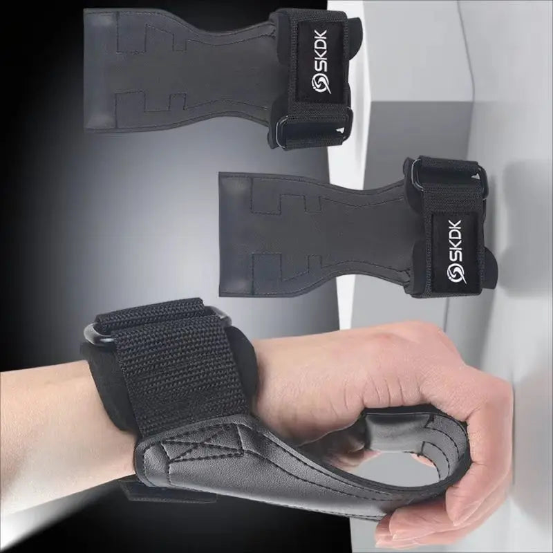 Gym Weight Lifting Grip Pads Crossfit Palm Protector Squat Fitness Sports Training Equipment Bodybuilding Gym Gloves