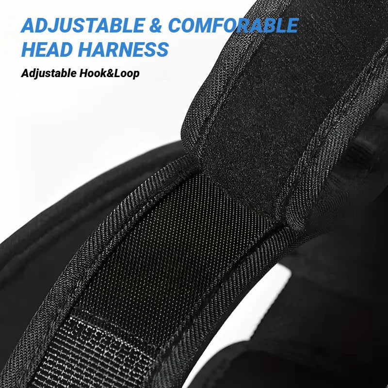 Head Neck Training Harness Body Strengh Exercise Cervical Spine Strap Adjustable Power Gym Fitness Weight Bearing Cap