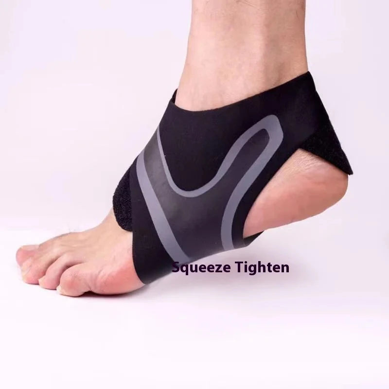 Elastic Ankle Support Brace for Sprain Recovery & Joint Fixation, Breathable Anti-Sprain Ankle Sleeve Protector for Men Women Fi
