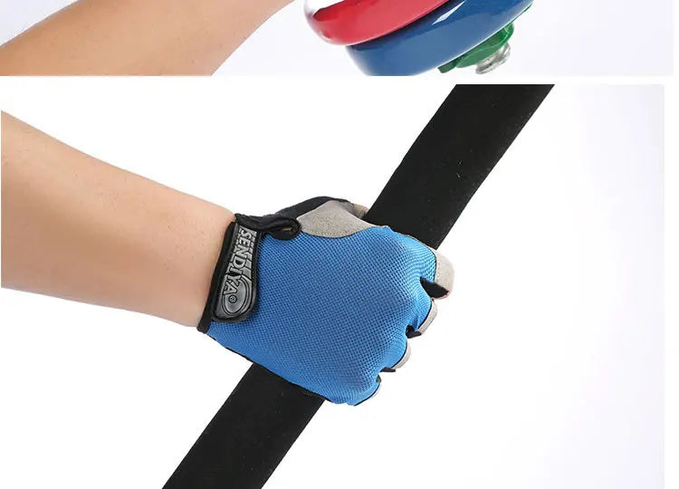 Weightlifti Gym Gloves Fitness Training Fingerless Men Women Bodybuilding Exercise Sports Gloves Cycling Anti Slip Breathable