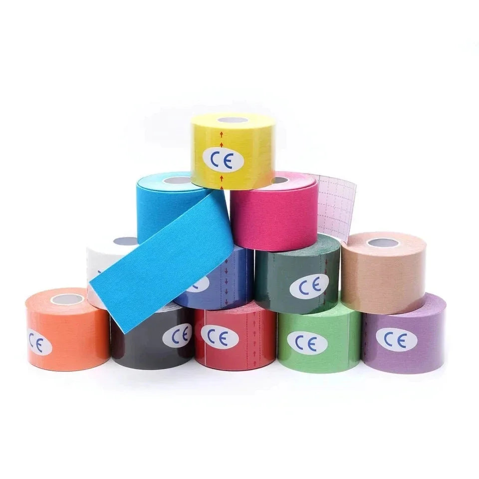 New Kinesiology Tape Athletic Recovery Elastic Tape Kneepad  Knee Pads Support for Gym Fitness Bandage