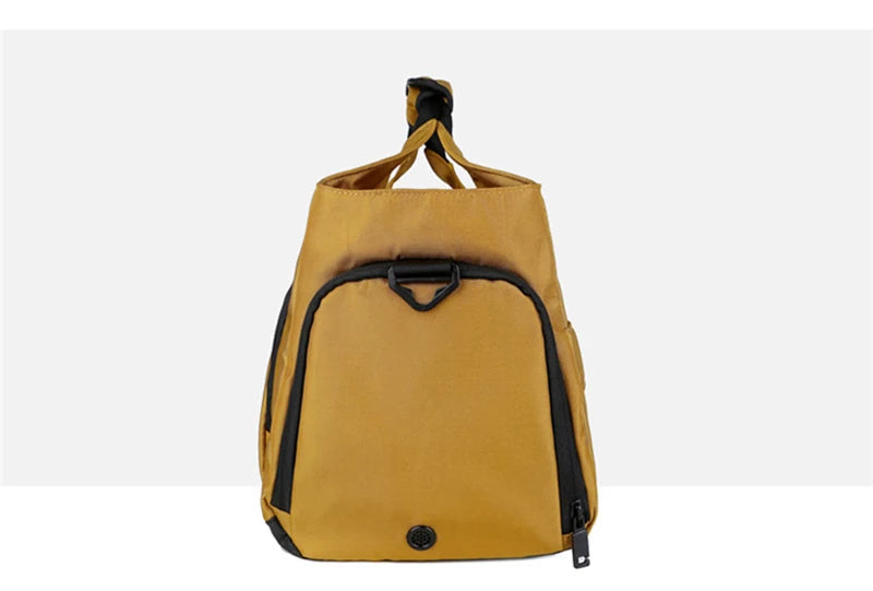 Gym Sports Bag for Men Travel Fitness Duffle Shoe Pocket Luggage Duffel Waterproof Tote Handbags Weekend Shoulder Outdoors Bag