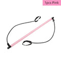Multifunctional Pilates Bar Combination Fitness Bar Yoga Chest Expansion Tension Rope Back Trainer Elastic Rope Stretching Belt