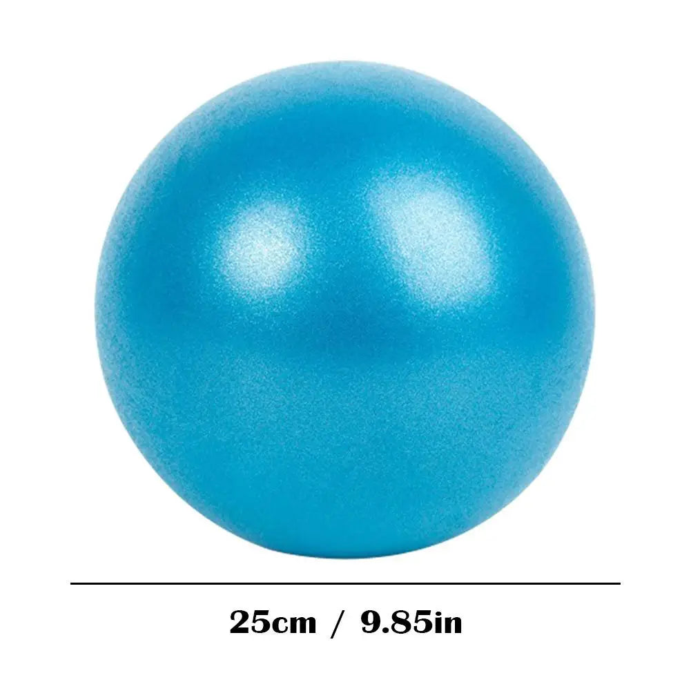 25cm Yoga Ball Exercise Gymnastic Fitness Pilates Ball Balance Exercise Gym Fitness Yoga Core Ball Indoor Training Equipment