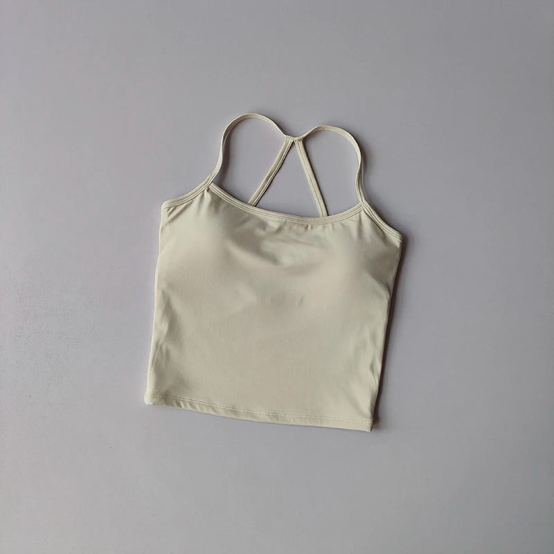 Fitness Gym Set Women 2 Piece Sets Halter Neck Tank Tops High Waist Scrunch Seamless Shorts Sport Suit Sportswear Workout Set