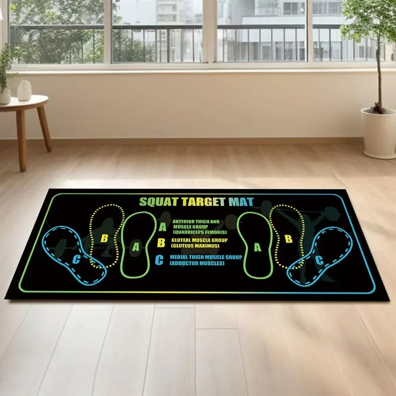 Non-Slip Squat Pad Set, Durable Training Mat for Home & Gym Use, Ideal for Fitness Enthusiasts, Anti-Slip Exercise Equipment