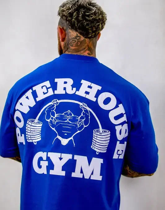 GYM Men's Fitness T-shirt - Breathable and Sweat-absorbent. Made of Pure Cotton, It Is Soft and Comfortable To Wear.