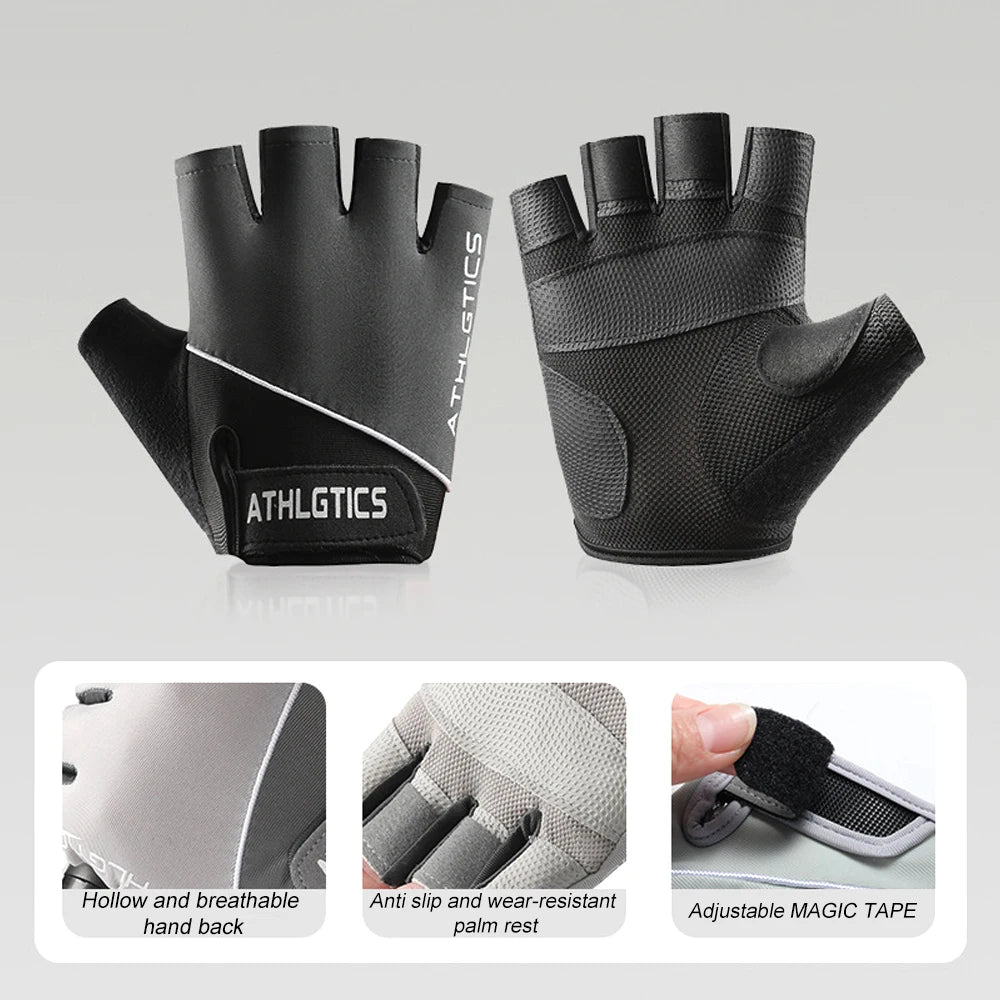 Gym Gloves for Men Women Fitness Weight Lifting Wristband Gloves Body Building Training Sports Exercise Cycling Glove Shockproof