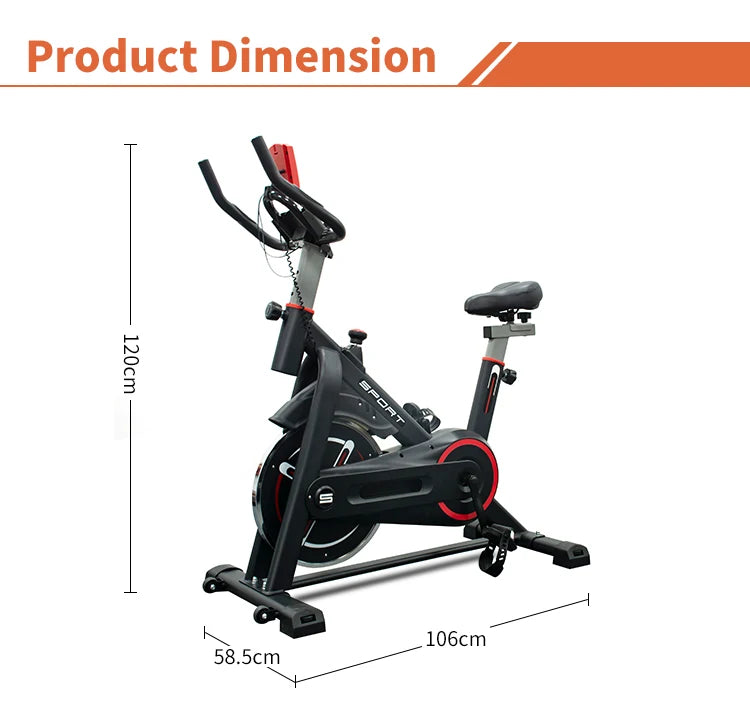 Home Fitness Gym Main Exercise Equipment Dynamic Exercise Indoor Cycling Spinning Bike