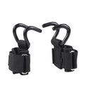 2Pcs Adjustable Grips Weight Lifting Hooks Black Wrist Strength Workout Gym Straps Fitness Accessories Fitness Hooks