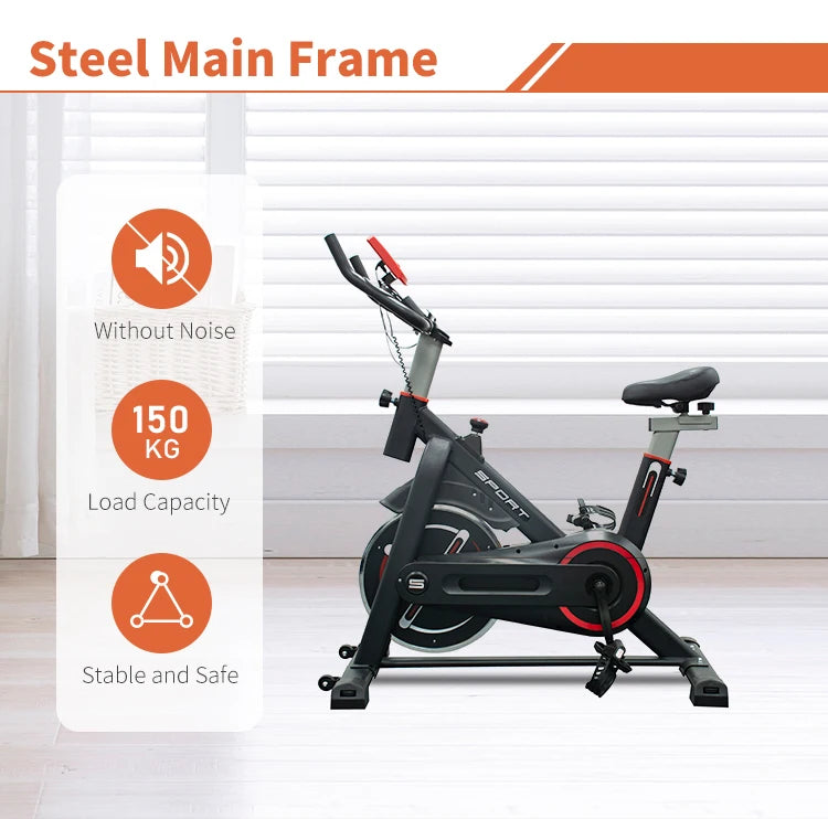 Home Fitness Gym Main Exercise Equipment Dynamic Exercise Indoor Cycling Spinning Bike