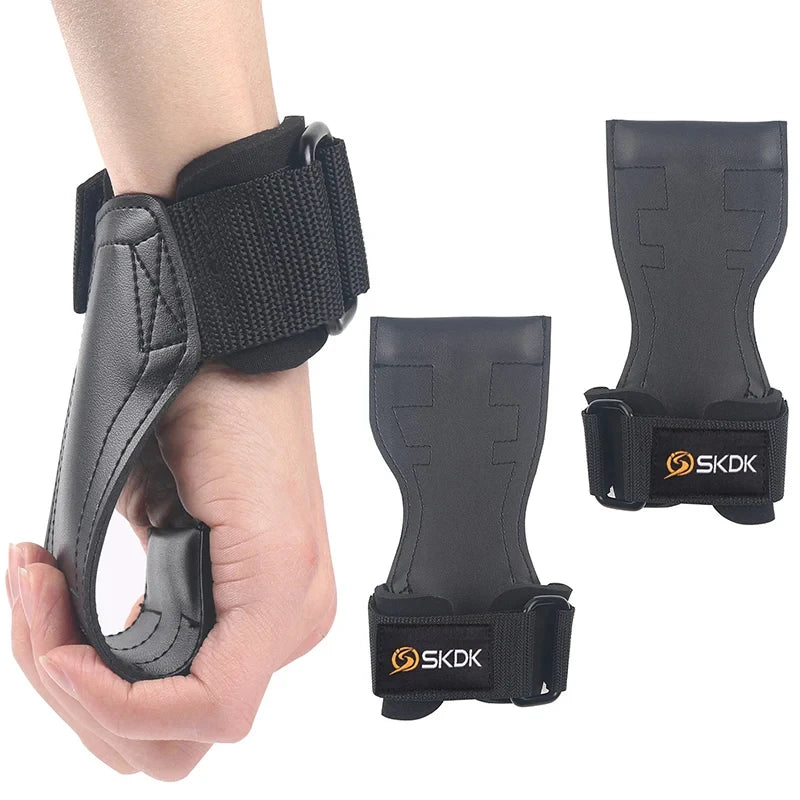 Gym Weight Lifting Grip Pads Crossfit Palm Protector Squat Fitness Sports Training Equipment Bodybuilding Gym Gloves