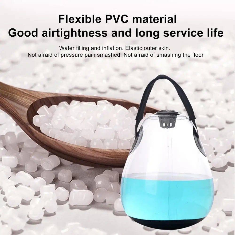 Fitness Inflatable Water Kettlebell Weighted Aqua Ball Workout Lifting Kettle Deep Squat Strength Kettlebells For Balance Traine